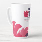 RWA 2020仮想会議ラテMug カフェラテマグ (左アングル)