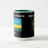 RWANDA*のコーヒー・マグ マグカップ (中央)