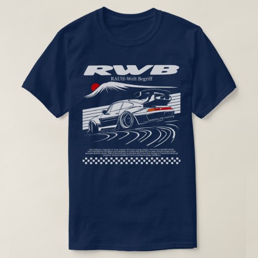 RWBシルフオすごいットTシャツ Tシャツ (デザイン正面)