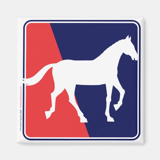RWB馬 マグネット (正面)