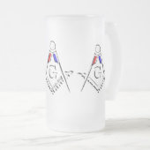 (RWB)マソニック・マインド フロストグラスビールジョッキ (正面右)