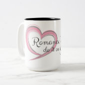 #RWChattersは日曜日のそれをします ツートーンマグカップ (正面左)