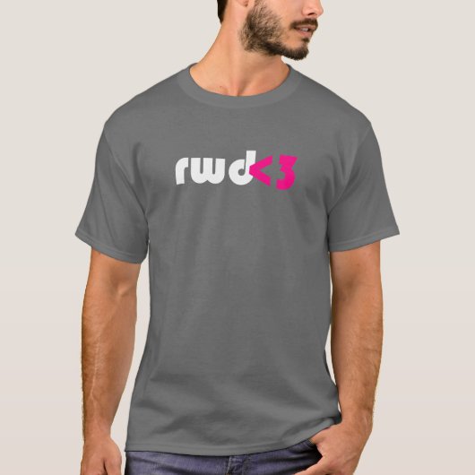 rwd愛 tシャツ (正面)