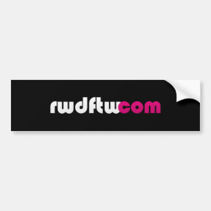 rwdftwのバンパーステッカー バンパーステッカー