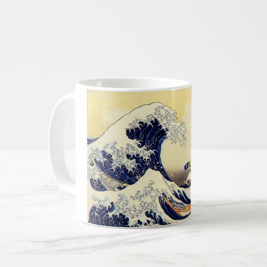 RWTSD 11ozのマグ コーヒーマグカップ (正面左)