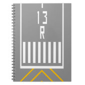 RWY Threshold 13R ノートブック (正面)