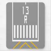 RWY Threshold 13R マウスパッド (正面)
