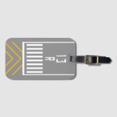 RWY Threshold 13R ラゲッジタグ (正面横)