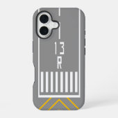 RWY Threshold 13R iPhone 16ケース (裏面)