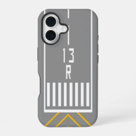 RWY Threshold 13R iPhone 16ケース