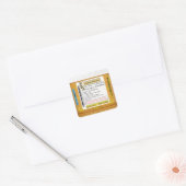 RXのおもしろい幸福の処方 スクエアシール (封筒)