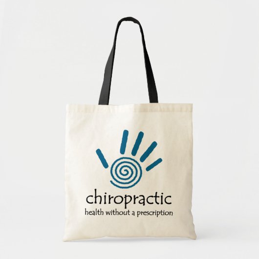 RxのトートバックのないChiroの健康 トートバッグ (正面)