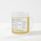 RXの規定のビールのジョッキCustomizeAbles フロストグラスマグカップ (正面右)