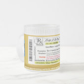 RXの規定のビールのジョッキCustomizeAbles フロストグラスマグカップ (正面左)