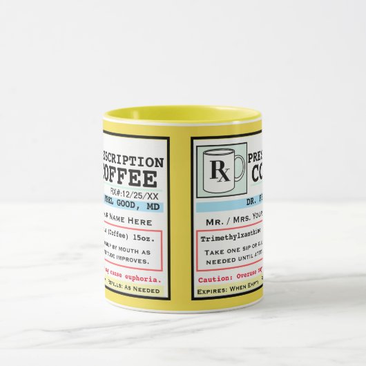 RXコおもしろいーヒーマグ マグカップ (中央)