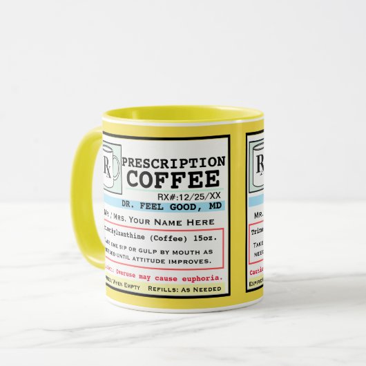 RXコおもしろいーヒーマグ マグカップ (正面左)