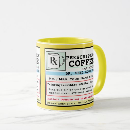 RXコおもしろいーヒーマグ マグカップ (正面右)