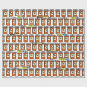 Rxピル温度計シリンジギフトラップ ラッピングペーパー (フラット)