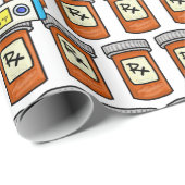 Rxピル温度計シリンジギフトラップ ラッピングペーパー (ロールコーナー)