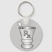 RXモルタルペストキーチェーン キーホルダー (正面)