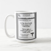 RX処方感動的が回復 コーヒーマグカップ (左)