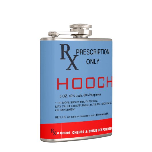 RX処方箋のフラスコ フラスク (右)