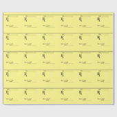 Rx処方箋パッ書ド – 独自の処方箋! ラッピングペーパー (フラット)