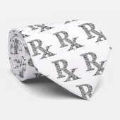 Rx処方薬薬薬局者薬剤師のタイ ネクタイ (ロール)