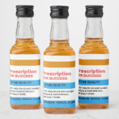 RX成功ナースドクターメディカル卒業の好意 リキュールボトルラベル (ボトル)