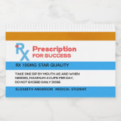 RX成功ナースドクターメディカル卒業の好意 リキュールボトルラベル (シングルラベル)