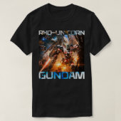RX0 Unicornガンダム Tシャツ (デザイン正面)