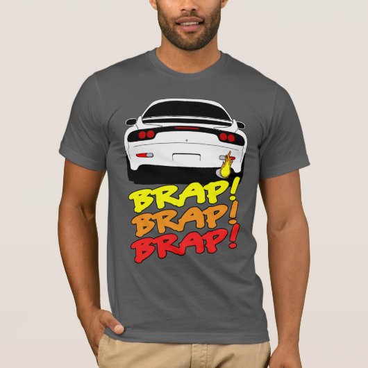 RX7テーマBRAPのワイシャツ Tシャツ (正面)