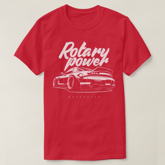 RX7 1 Tシャツ (デザイン正面)