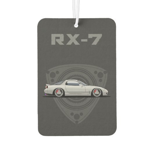 RX7 JDM car カーエアーフレッシュナー (裏面)