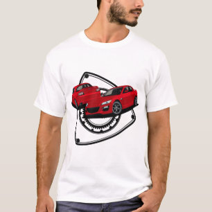 Rx8ロータリ Tシャツ