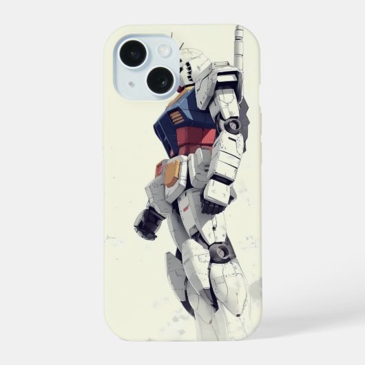 RX-78-2 ガンダム iPhone 15ケース (裏面)