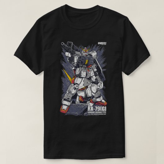 RX 79 Gガンダム Tシャツ (デザイン正面)