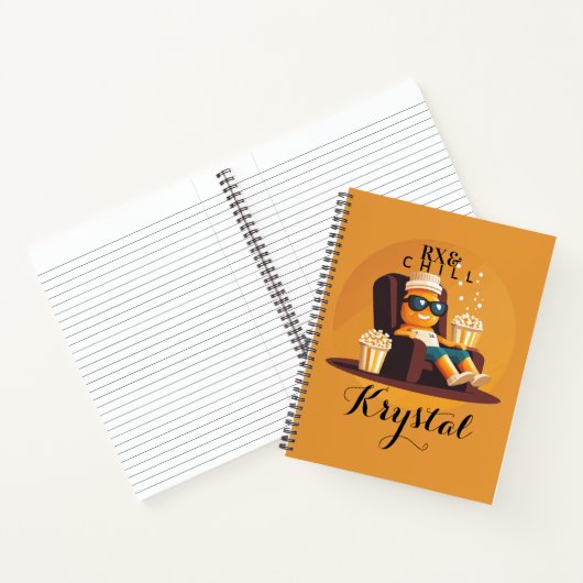 Rx & Chill | 薬局おもしろい技術名 ノートブック (内部)