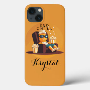 Rx & Chill 薬局おもしろい技術名 iPhone 13ケース