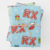 RX-Mas薬局クリスマス ラッピングペーパーシート (インサイチュ)