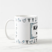 RX Style Personalized Pharmacist Mug コーヒーマグカップ (左)