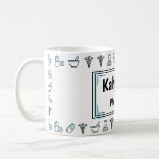 RX Style Personalized Pharmacist Mug コーヒーマグカップ