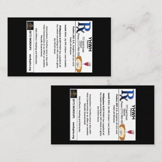 Rx-YHWH 名刺 (正面/裏面)