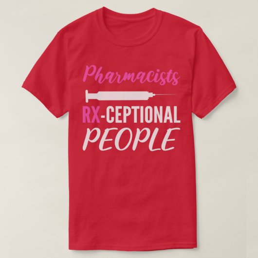 RXceptional Peopleの優れた作業者ギフト Tシャツ (デザイン正面)