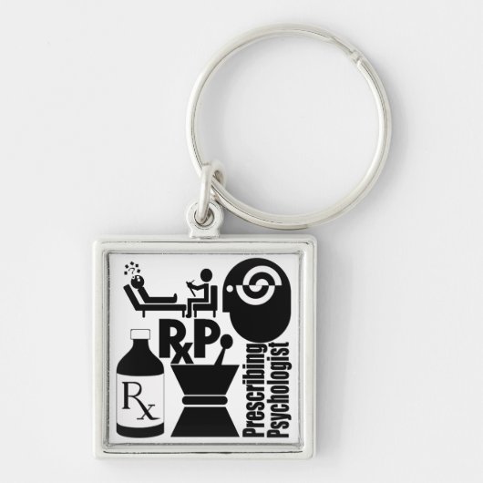 RxPのロゴの規定の心理学者 キーホルダー (正面)
