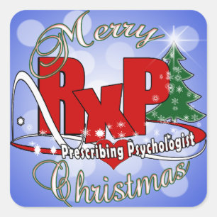 RxPクリスマス処方の心理学者。 スクエアシール