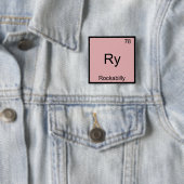 Ry -ロカビリー化学素おもしろい子シンボルT型 缶バッジ (インサイチュ)