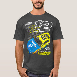 Ryan Blaney 2023 NasCupチャンピオン Tシャツ