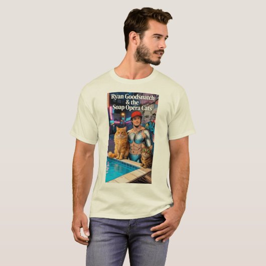 Ryan Goodsnatch & the Soap Opera Cats Tシャツ (正面フル)