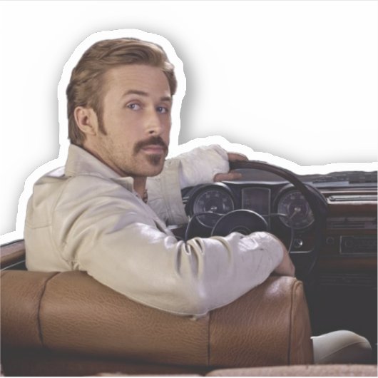 Ryan Gosling - The Fall Guy - Sticker シール (正面)